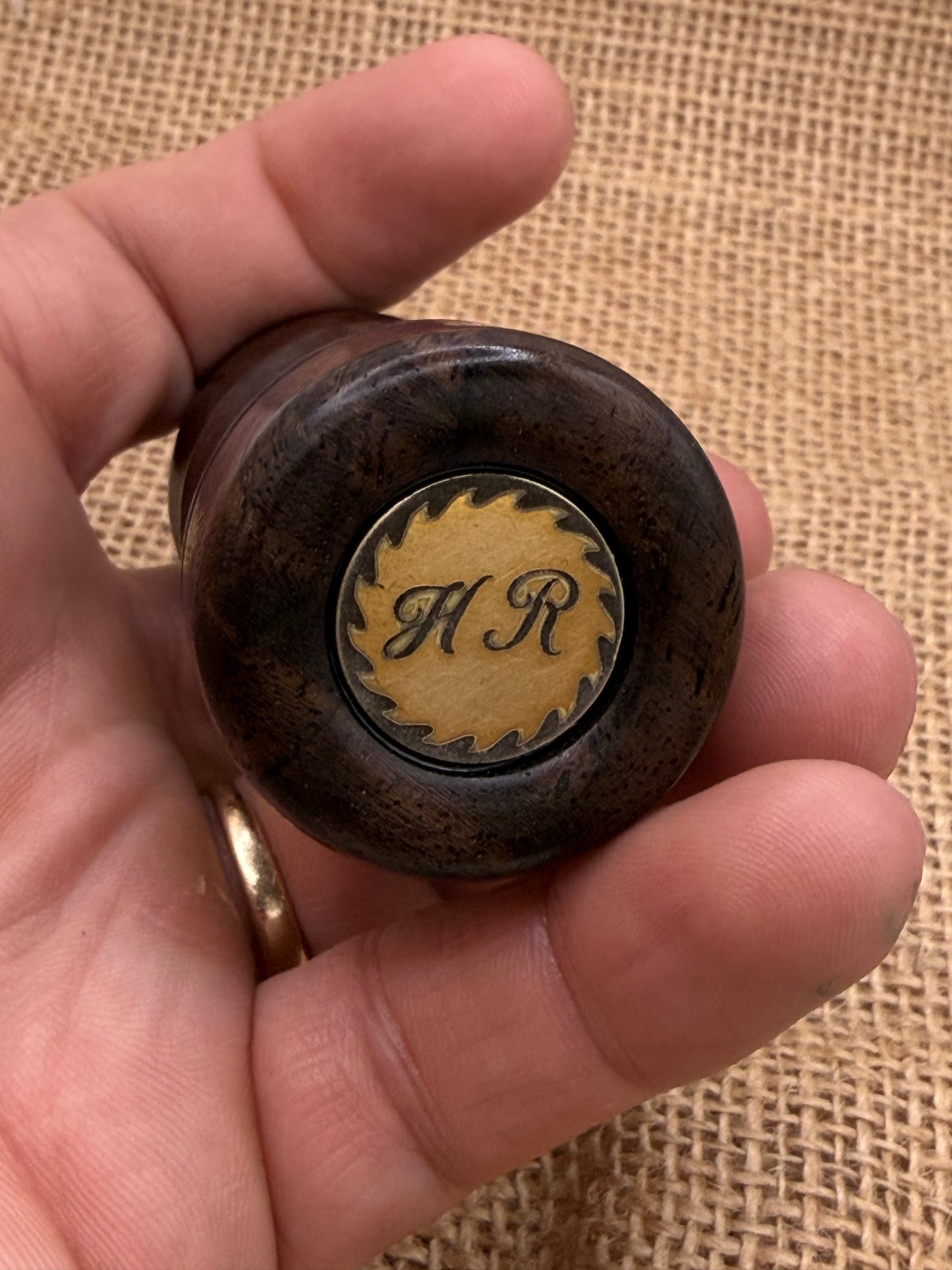Walnut brush for Bill